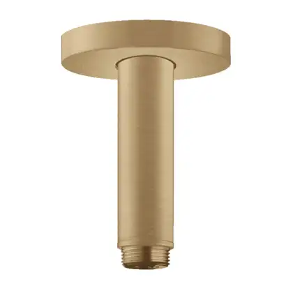 Тримач верхнього душу стельовий Hansgrohe S 100 мм, бронза матова (27393140)