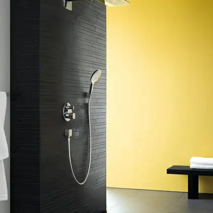 Шланговое під'єднання для душа Hansgrohe FixFit з шарніром, хром (27414000) Шланговое під'єднання для душа Hansgrohe FixFit з шарніром, хром (27414000)