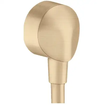 Шланговое під'єднання Hansgrohe Fixfit E без зворотного клапана, Brushed Bronze (27454140)