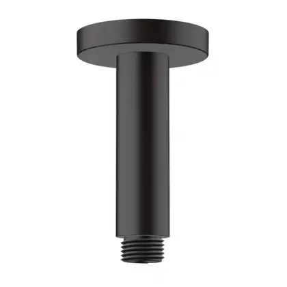 Тримач верхнього душу стельовий Hansgrohe Vernis Blend 100 мм, чорний (27804670)