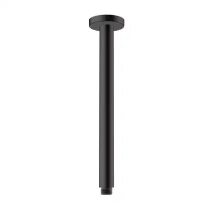 Тримач верхнього душу стельовий Hansgrohe Vernis Blend 300 мм, Matt Black (27805670)