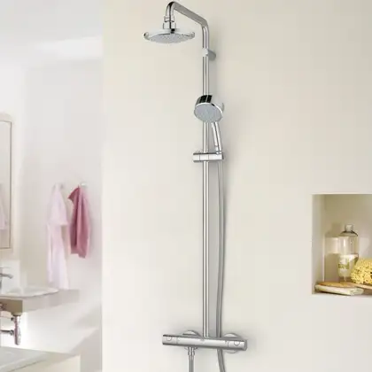 Душова система з термостатом для душа Grohe New Tempesta Cosmop. System (27922000) Душова система з термостатом для душа Grohe New Tempesta Cosmop. System (27922000)