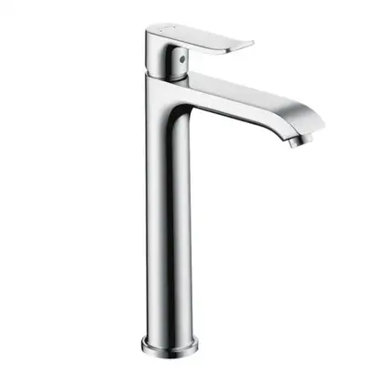 Змішувач для умивальника Hansgrohe Metris 200 без донного клапана, хром (31185000) Змішувач для умивальника Hansgrohe Metris 200 без донного клапана, хром (31185000)