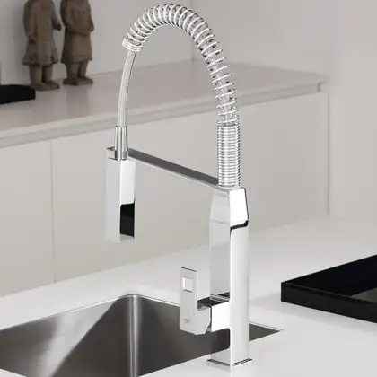 Grohe Eurocube Змішувач для кухні, хром (31395000) Grohe Eurocube Змішувач для кухні, хром (31395000)