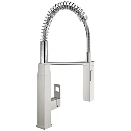 Grohe Eurocube Смеситель для кухни, SuperSteel (31395DC0) Grohe Eurocube Смеситель для кухни, SuperSteel (31395DC0)