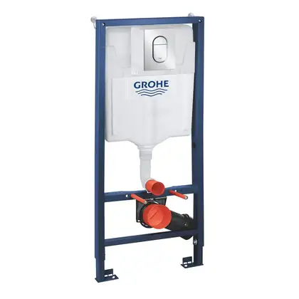 Grohe Rapid SL Инсталляция для унитаза, хром (39504000)
