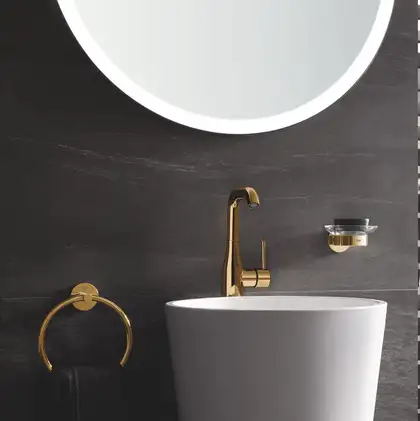 Рушникотримач Grohe Essentials, кільце d18 см, холодний світанок глянець (40365GL1)