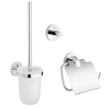 Набір аксесуарів 3 в 1 Grohe Essentials New (40407001) Набір аксесуарів 3 в 1 Grohe Essentials New (40407001)