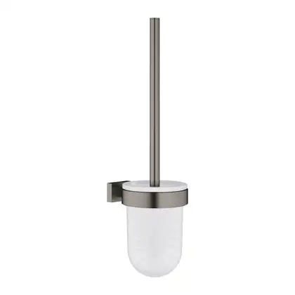 Туалетна щітка Grohe Essentials Cube в комплекті, матовий графіт (40513AL1) Туалетна щітка Grohe Essentials Cube в комплекті, матовий графіт (40513AL1)