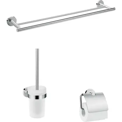 Набір аксесуарів 3 в 1, Hansgrohe Logis Universal, хром (41727000)