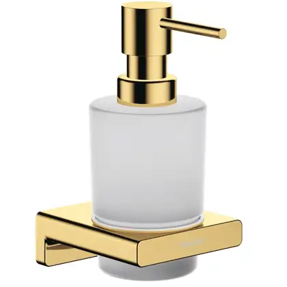Дозатор рідкого мила, підвісний Hansgrohe AddStoris, Polished Gold Optic (41745990)