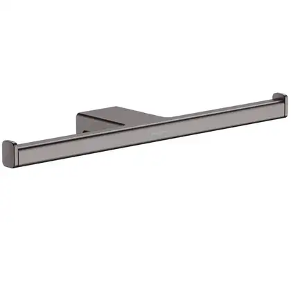 Тримач туалетного паперу подвійний Hansgrohe AddStoris, Brushed Black (41748340)