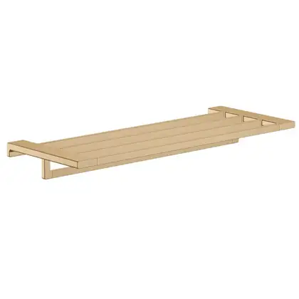 Поличка для рушників з власником Hansgrohe AddStoris, Brushed Bronze (41751140)