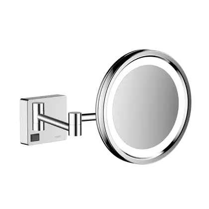 Дзеркало Hansgrohe AddStoris з підсвічуванням LED, хром (41790000) Дзеркало Hansgrohe AddStoris з підсвічуванням LED, хром (41790000)