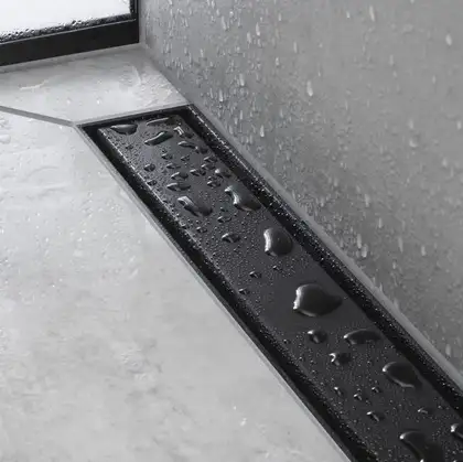 Hansgrohe RainDrain Match Верхня частина для каналу, чорний матовий (56037670) Hansgrohe RainDrain Match Верхня частина для каналу, чорний матовий (56037670)