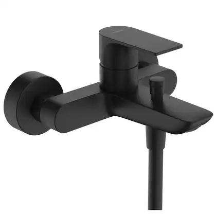 Hansgrohe Rebris E Змішувач для ванни, чорний матовий (72450670) Hansgrohe Rebris E Змішувач для ванни, чорний матовий (72450670)