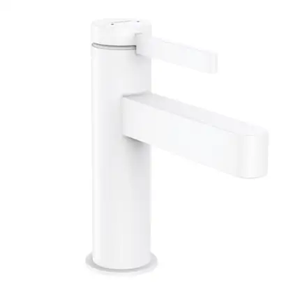 Hansgrohe Finoris 100 Смеситель для умывальника, белый матовый (76010700) Hansgrohe Finoris 100 Смеситель для умывальника, белый матовый (76010700)