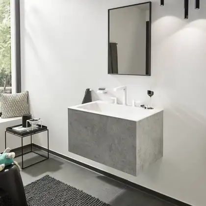 Hansgrohe Finoris 110 Змішувач для умивальника, білий матовий (76033700) Hansgrohe Finoris 110 Змішувач для умивальника, білий матовий (76033700)