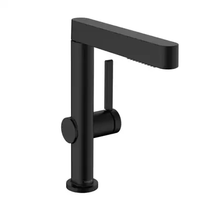 Hansgrohe Finoris 230 Смеситель для умывальника, черный матовый (76063670)