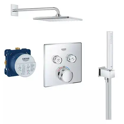 Душова система прихованого монтажу з термостатом Grohe Grohtherm SmartControl (UA26405SC1) Душова система прихованого монтажу з термостатом Grohe Grohtherm SmartControl (UA26405SC1)