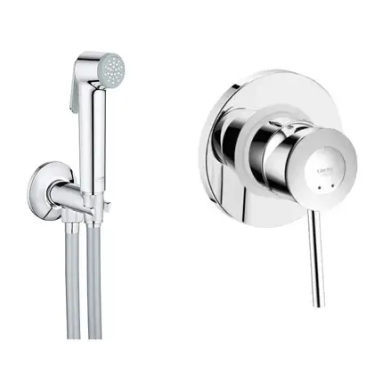 Grohe BauClassic Гігієнічний душ з прихованим змішувачем, хром (UA2904800S)