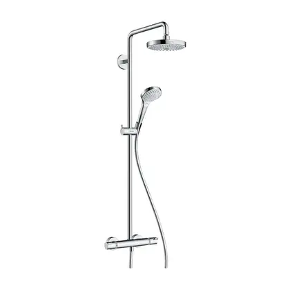 Hansgrohe Croma Select S 180 Душова система, хром/білий (27254400)