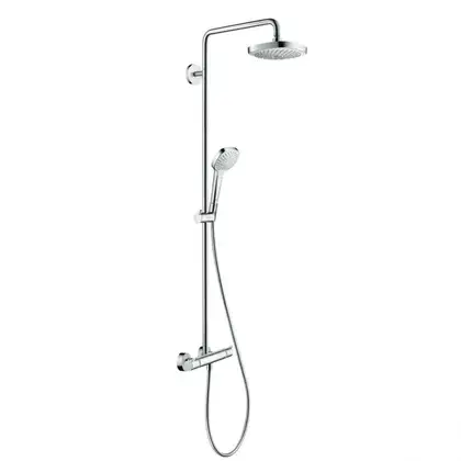 Hansgrohe Croma Select E 180 Душевая система, хром/белый (27257400) Hansgrohe Croma Select E 180 Душевая система, хром/белый (27257400)