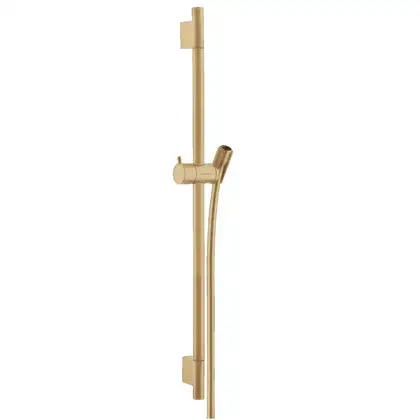 Душова стійка Hansgrohe Unica S Pura 65 см зі шлангом 160 см, Brushed Bronze (28632140) Душова стійка Hansgrohe Unica S Pura 65 см зі шлангом 160 см, Brushed Bronze (28632140)