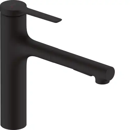 Hansgrohe Zesis M33 160 Смеситель для кухни, черный (74801670)