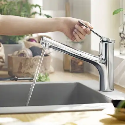 Hansgrohe Zesis M33 Змішувач для кухні, хром (74810000) Hansgrohe Zesis M33 Змішувач для кухні, хром (74810000)