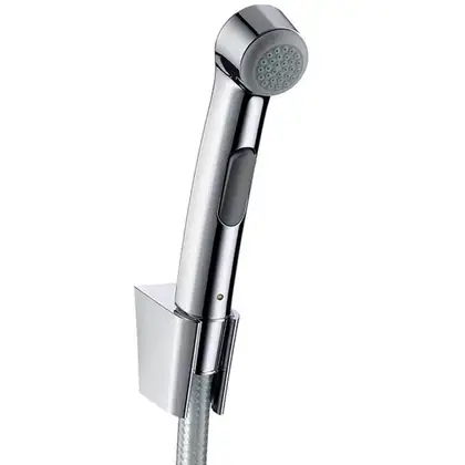 Гігієнічний душ + тримач до стіни Hansgrohe, хром (96907000)