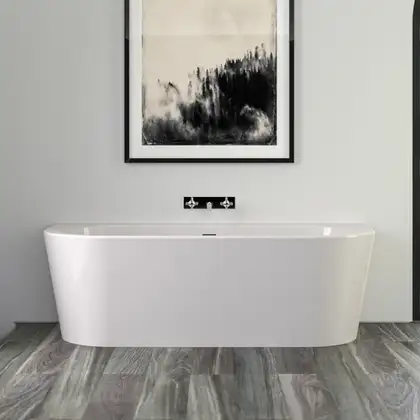 Ванна акрилова Knief Wall 180x80, щілинний перелив, білий матовий (0100277WM/010009106S) (0100277WM_010009106S) Ванна акрилова Knief Wall 180x80, щілинний перелив, білий матовий (0100277WM/010009106S) (0100277WM_010009106S)