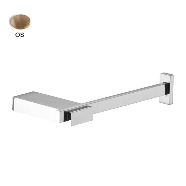 Fima Carlo Тримач для туалетного паперу Fima Quadra, золото брашоване (F6025_1OS) Fima Carlo Тримач для туалетного паперу Fima Quadra, золото брашоване (F6025_1OS)