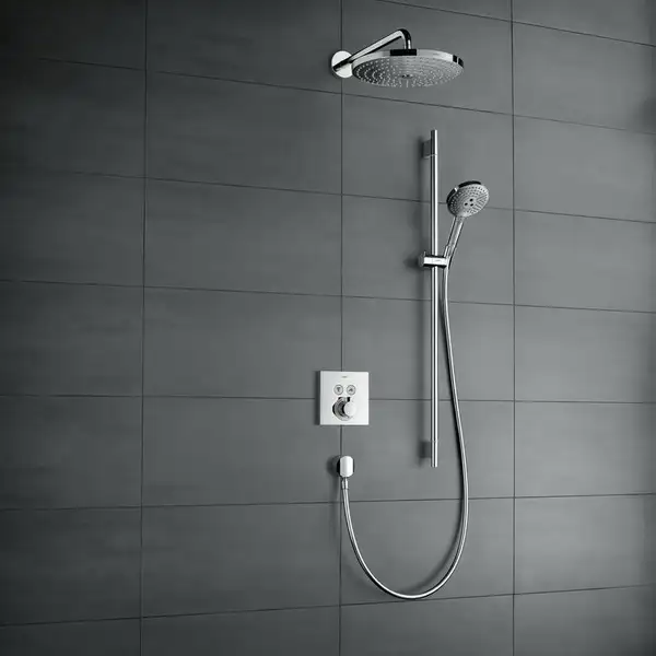 Hansgrohe ShowerSelect Термостат для ванни, хром (15763000) Hansgrohe ShowerSelect Термостат для ванни, хром (15763000)
