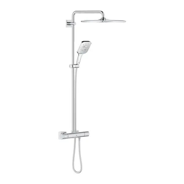 Душова система з термостатом Grohe Rainshower, хром (26649000) Душова система з термостатом Grohe Rainshower, хром (26649000)