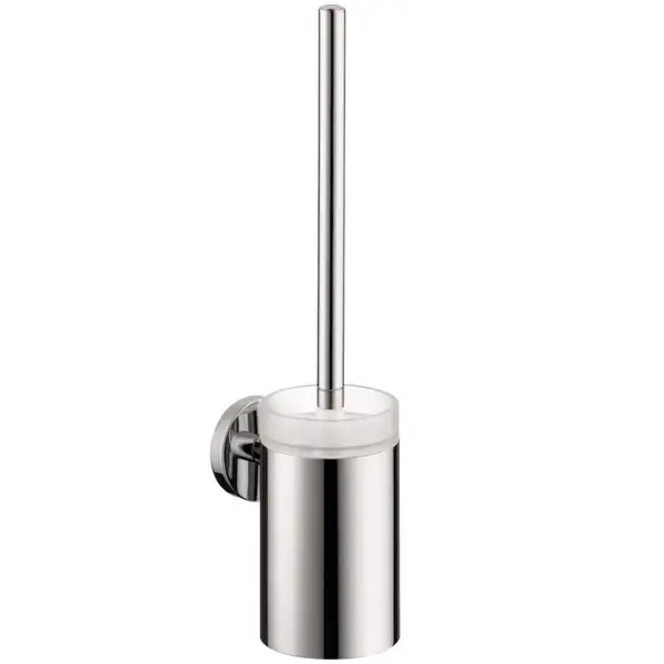 Щітка для унітазу Hansgrohe E / S з тримачем зі скла, хром (40522000) Щітка для унітазу Hansgrohe E / S з тримачем зі скла, хром (40522000)