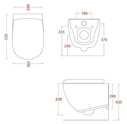 Унітаз підвісний ArtCeram File 2.0 Rimless, grigio oliva (FLV004 15; 00) Унітаз підвісний ArtCeram File 2.0 Rimless, grigio oliva (FLV004 15; 00)