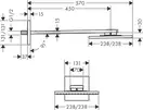 Верхній душ Axor Showersolutions 240х240 1jet з власником, хром (35306000)