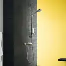 Hansgrohe Ecostat Термостат для душу, чорний матовий (13116670)
