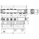 Hansgrohe RainSelect Прихована частина (15310180)