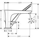 Змішувач для ванни Hansgrohe PuraVida (15432400)