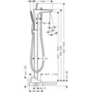 Змішувач для ванни Hansgrohe PuraVida (15473400)