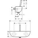 Hansgrohe PuraVida Змішувач для душу, хром (15672400)