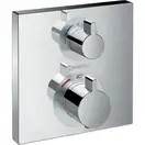 Термостат прихованого монтажу Hansgrohe Ecostat Square з запірним вентилем 1Jet, хром (15712000)