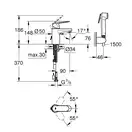 Grohe Eurosmart Cosmopolitan Смеситель для раковины, хром (23125000)