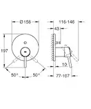 Grohe Concetto Змішувач для ванни, хром (24054001)
