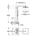 Grohe Euphoria Cube Душевая система, хром (26087000)