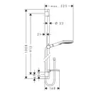Душовий набір Hansgrohe Raindance Select E 120 3Jet 90 см, White/Chrome (26621400)