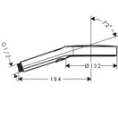 Ручний душ, Hansgrohe Rainfinity 130 3jet, хром (26864000)