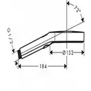 Ручний душ, Hansgrohe Rainfinity 130 3jet, Matt White (26864700)